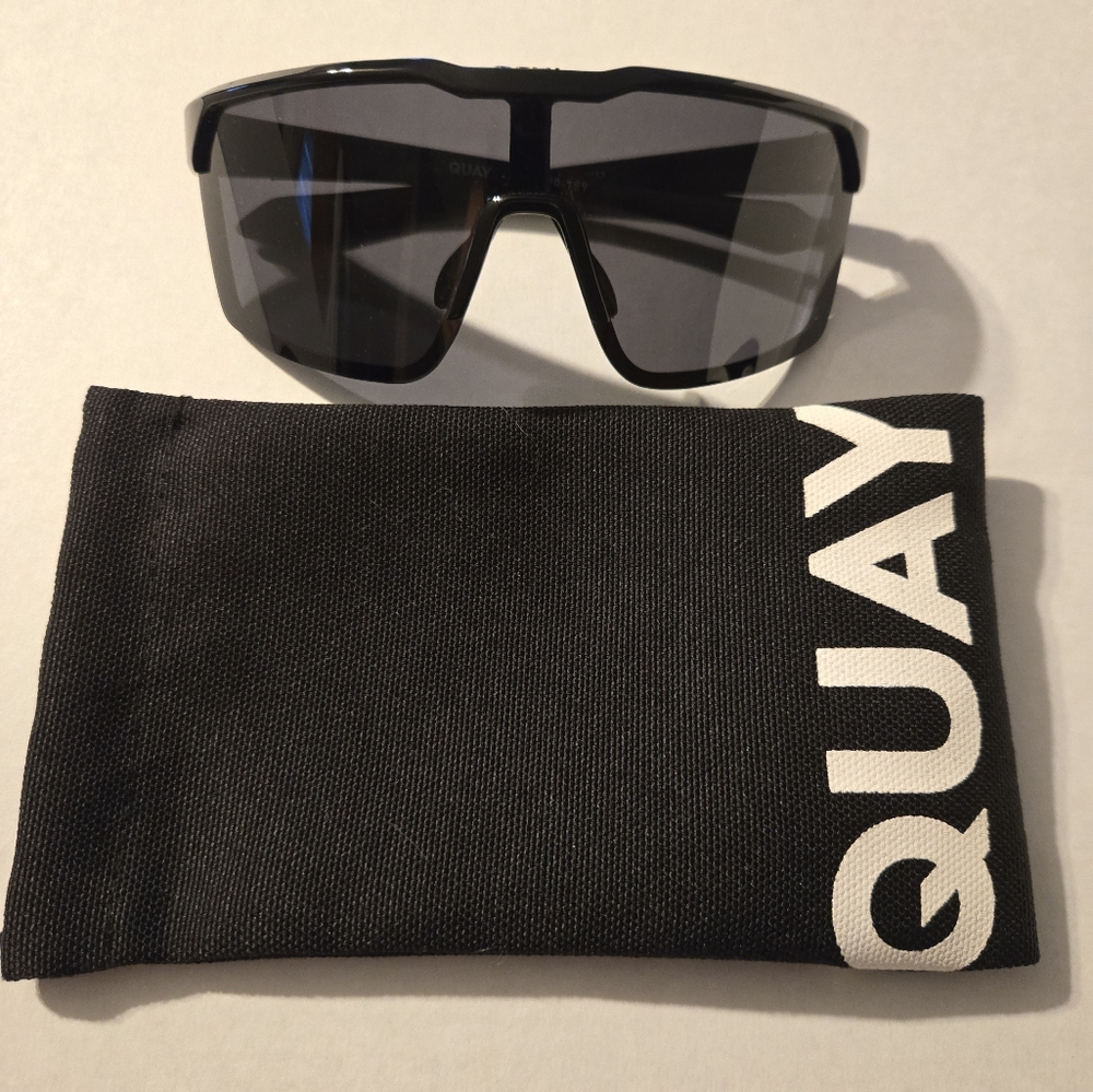 Quay Australia Zero Below Black Sunglasses